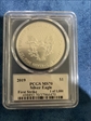 2019 $1 Silver Eagle First Strike Cleveland Sun/Eagle 1 of 1000 MS70