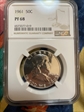 1961 50C Proof 68