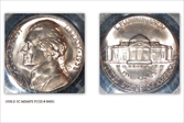 1938-D 5C Jefferson MS66FS
