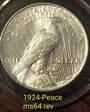 1924 $1 Peace MS-64
