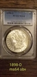 1898-O $1 MS64