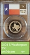 2004-S 25C Texas Silver PR69DCAM