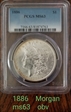 1886 $1 MS63