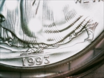 1993 $1 Silver Eagle First Strike MS69