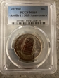 2019-D 50C Apollo 11 50th Anniversary MS69