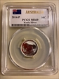 2014-P 10C Koala Silver SP69