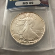 1988 $1 Silver Eagle First Strike ms69