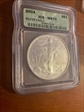 2003 $1 Silver Eagle icg-ms70