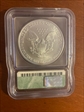 2003 $1 Silver Eagle icg-ms70