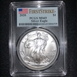 2020 $1 Silver Eagle First Strike MS69