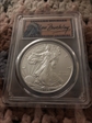 2020 $1 Silver Eagle First Strike Leonard Buckley 1 of 1000 MS70