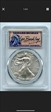 2020 $1 Silver Eagle First Strike Leonard Buckley 1 of 1000 MS70