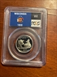 2004-S 25C Wisconsin Silver PR69DCAM