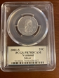 2001-S 25C Vermont Silver PR70DCAM