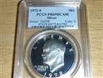1972-S $1 Silver PR69DCAM