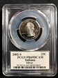 2002-S 25C Indiana Silver PR69DCAM