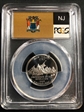 1999-S 25C New Jersey Silver PR69DCAM