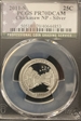 2011-S 25C Chickasaw NP - Silver PR70DCAM