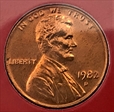 1982-D 1C Bronze, RD (Regular Strike) MS-64