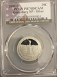 2011-S 25C Gettysburg NP - Silver PR70DCAM