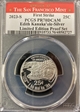 2023-S 25C Edith Kanaka'ole-Silver Limited Edition Proof Set First Strike PR70DCAM