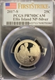 2017-S 25C Ellis Island NP-Silver First Strike PR70DCAM