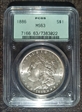 1886 $1 MS63