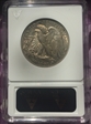 1938D 50c Walking Liberty AU55