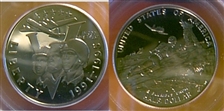 1991-95-P 50C World War II PR69DCAM