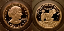 1981-S SBA$1 Type 2 PR69DCAM