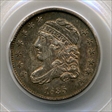 1835 H10C Small Date, Small 5C AU58