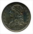 1838 25C Capped Bust AU53