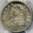 1821 10C Large Date AU58