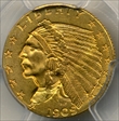 1909 $2.50 MS64+