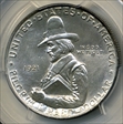 1921 50C Pilgrim MS66+