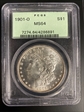 1901-O $1 MS64