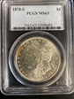 1878-S $1 MS63
