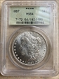 1887 $1 MS64