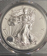2019-W $1 Silver Eagle Enhanced Rev PR Pride of Two Nations, U.S. Set First Day of Issue PR70