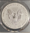 2019-W $1 Silver Eagle Enhanced Rev PR Pride of Two Nations, U.S. Set First Day of Issue PR70