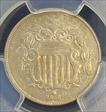 1868 5C AU50
