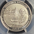 2017-S 25C Frederick Douglass NP Enhanced Unc Set FDI Denver ANA SP70