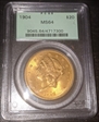 1904 $20 MS64