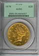 1879 $20 AU55