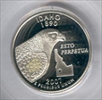 2007-S 25C Idaho Silver PR70DCAM