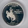 2007-S 25C Wyoming Silver PR70DCAM