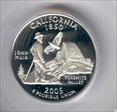2005-S 25C California  Silver PR70DCAM