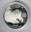 2008-S 25C Alaska Silver PR70DCAM