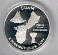 2009-S 25C Guam Silver PR70DCAM