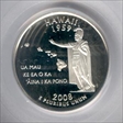 2008-S 25C Hawaii Silver PR70DCAM